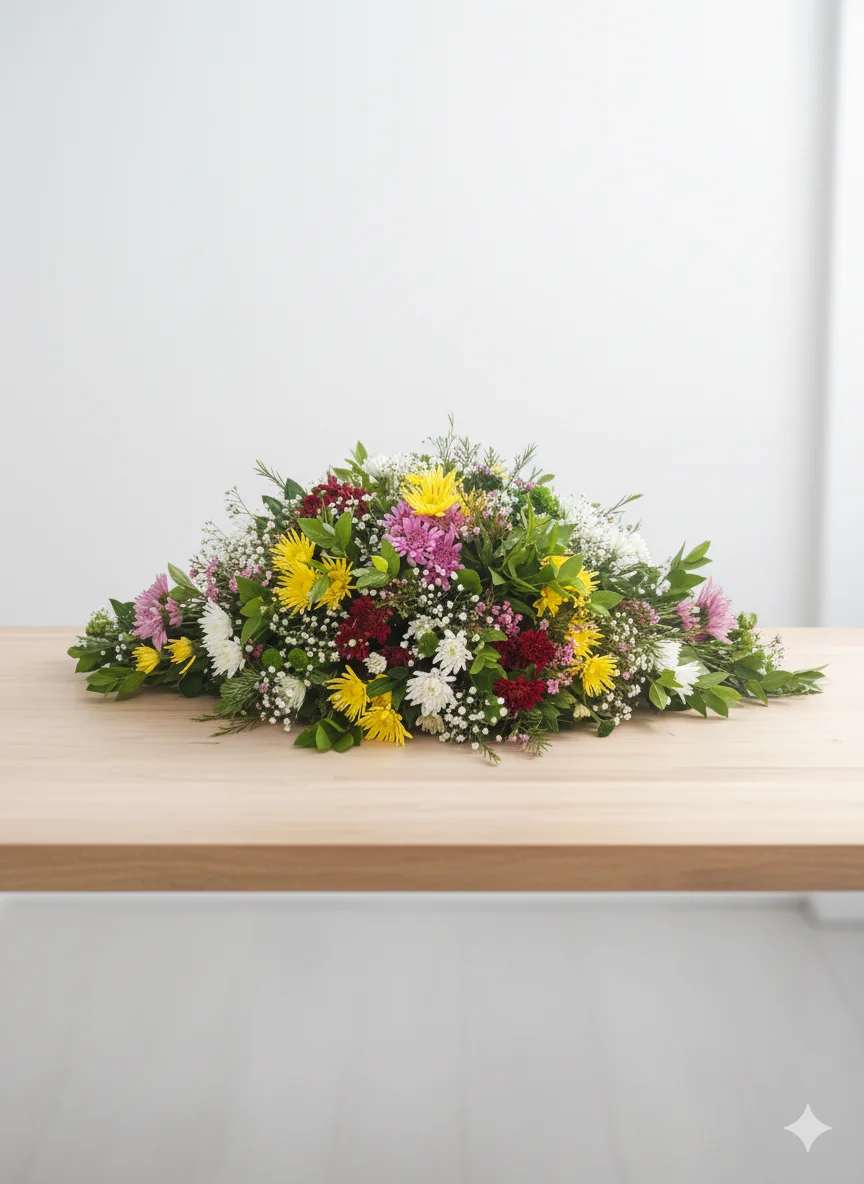 Colourful Serenity Single Casket Top