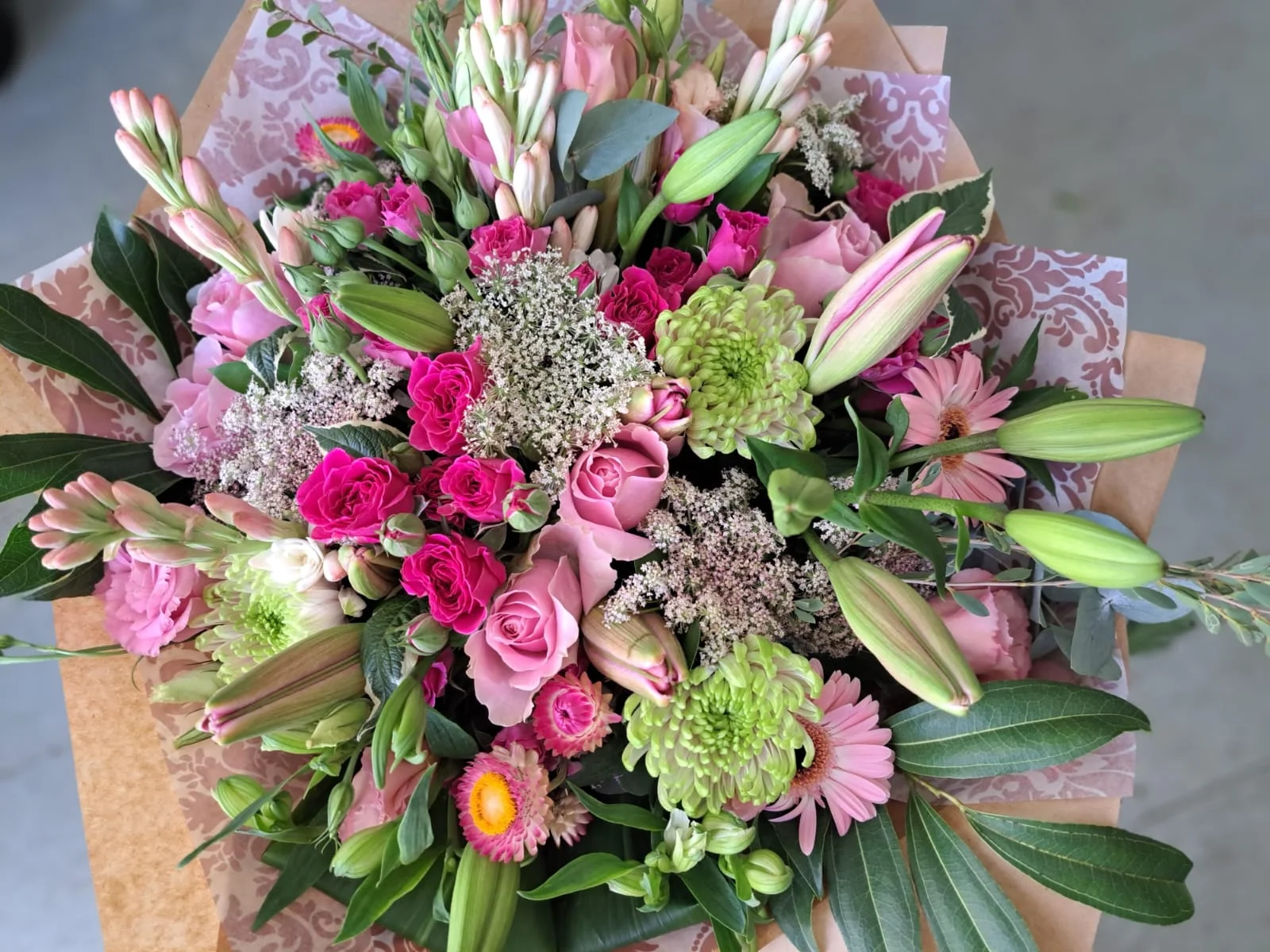 Large Pink Bouquet