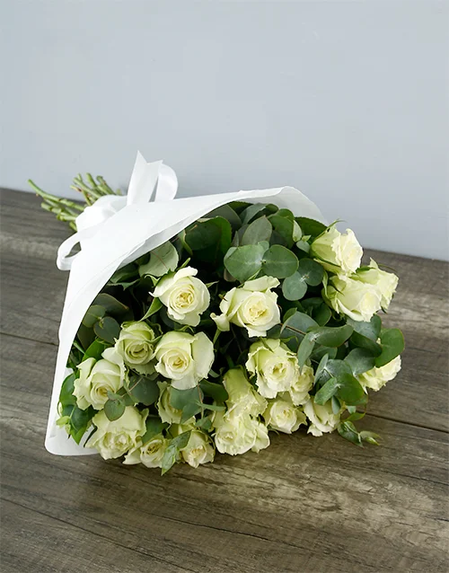 WHITE ROSES