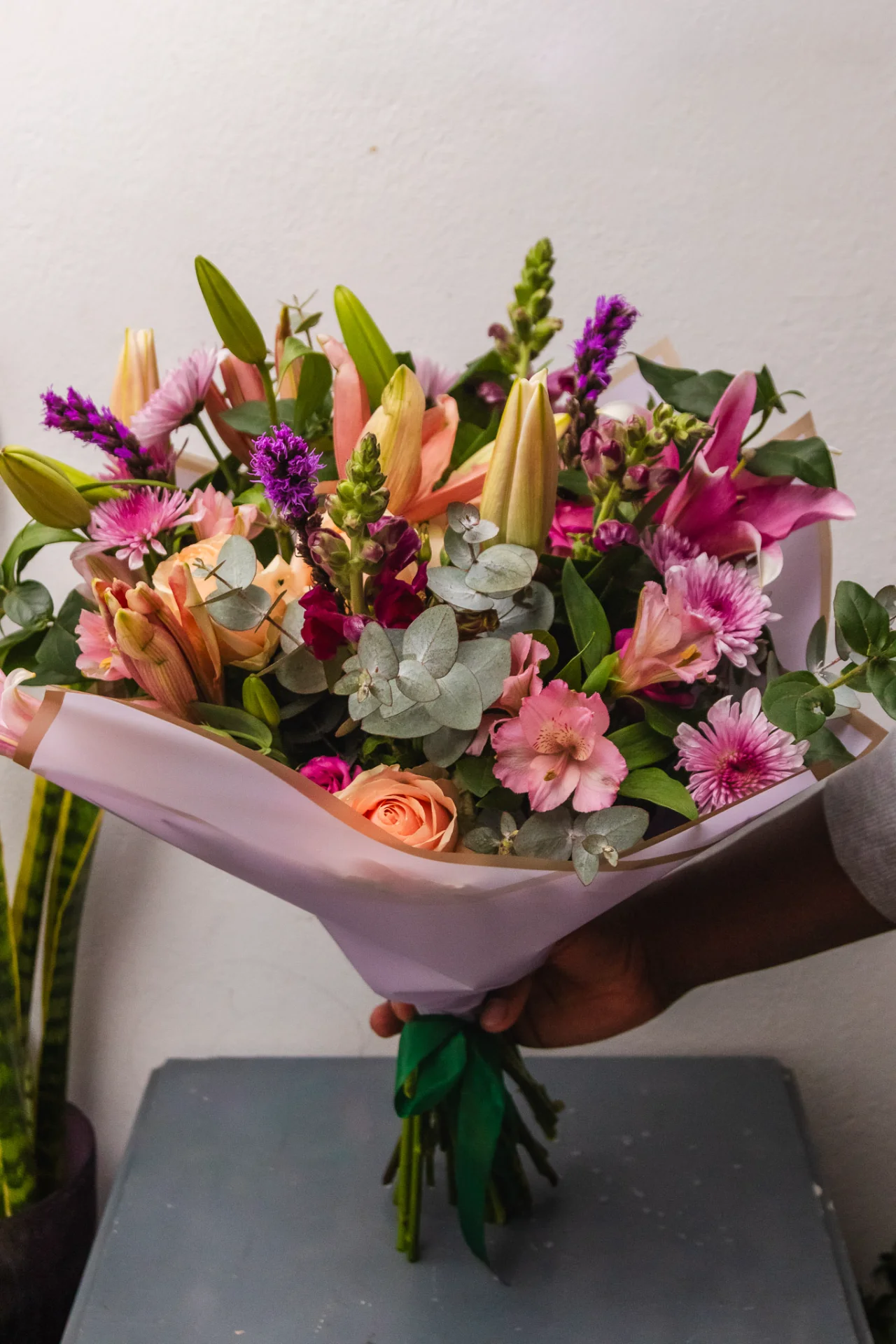 Pastel & Pink Mixed Bouquet