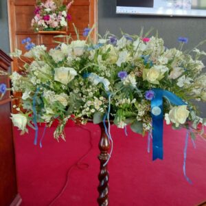 Flat Memorial Arrangement
