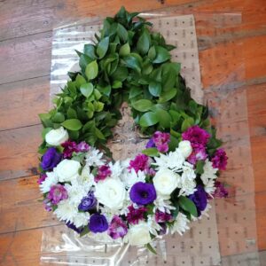 Tear drop Wreath