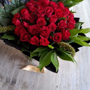 Luxury Red Rose Bouquet - 40 Red Roses